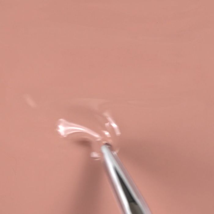 Application of Gel Nail Polish SP656 Velvet Rose