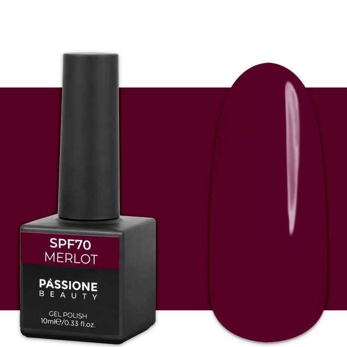 Esmalte Semipermanente SPF70 Merlot