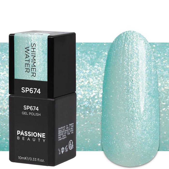 Esmalte semipermanente SP674 Shimmer Water