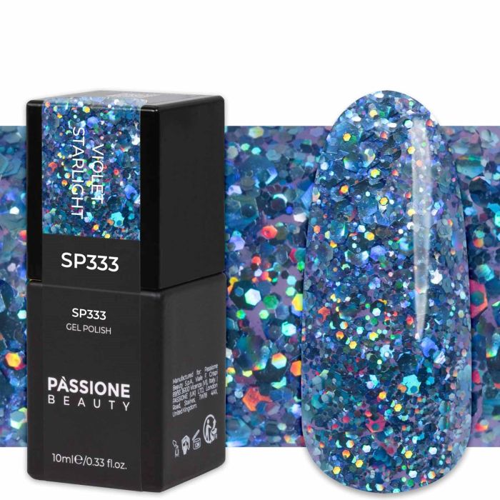 Esmalte Semipermanente SP333 Blue Starlight