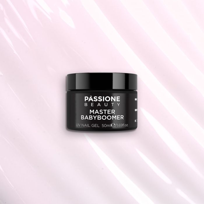 Master Babyboomer 50 ml - Builder gel autonivelante rosa muy claro cubriente - detalle 4