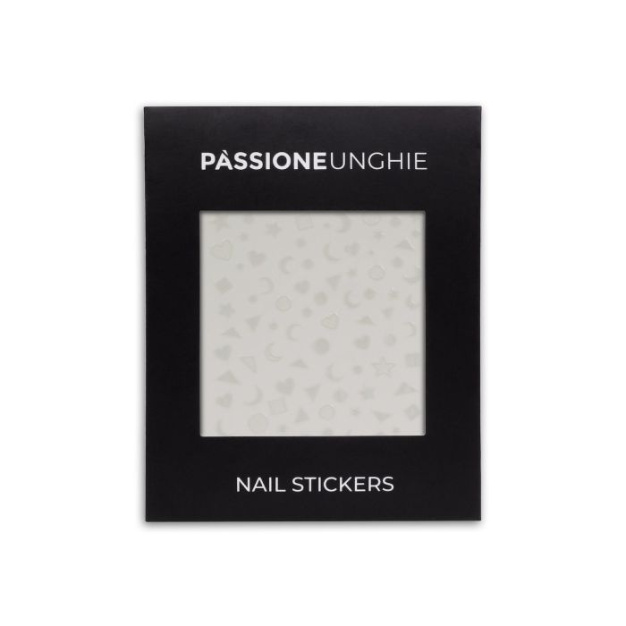 Shapes - Glow Nail Stickers