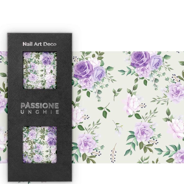 Purple Rose - Transfer Foil