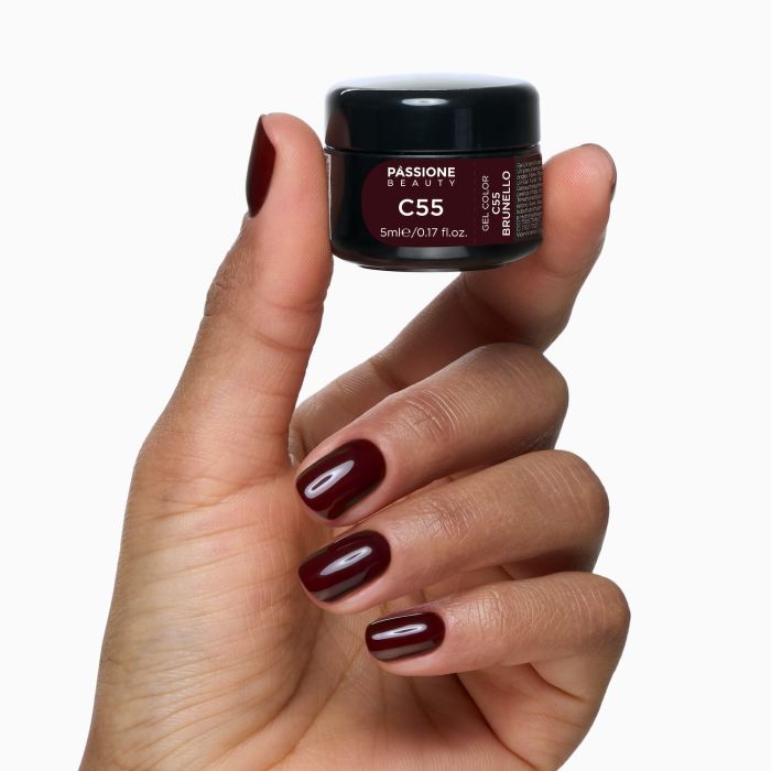 Farbgel C55 Brunello Detail