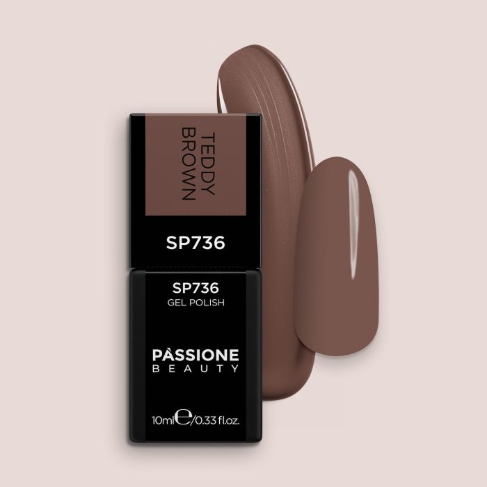 Gel Nail Polish SP736 Teddy Brown
