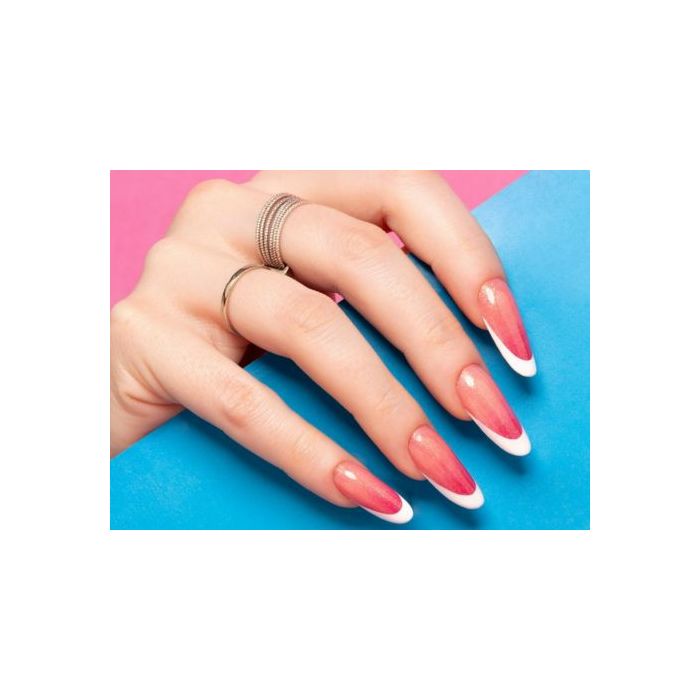 Manicura francesa original
