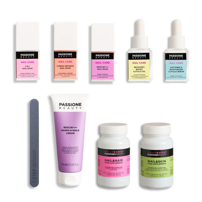 Kit Nail Care e Integratori Alimentari (49 pezzi)