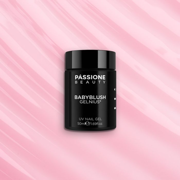 GELNIUS® Babyblush 50ml - 2-in-1 Low Viscosity Milky Pink Builder Gel - detail 2