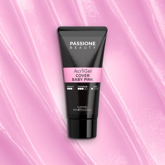 Acrygel® Cover Baby Pink 60 ml - Acrylic Gel Cool Antique Pink, Medium Coverage - detail 3