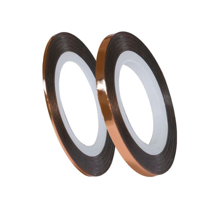 Rose-Gold Adhesive Stripes detail