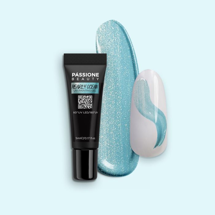 Pearly Ocean UV Painting Gel