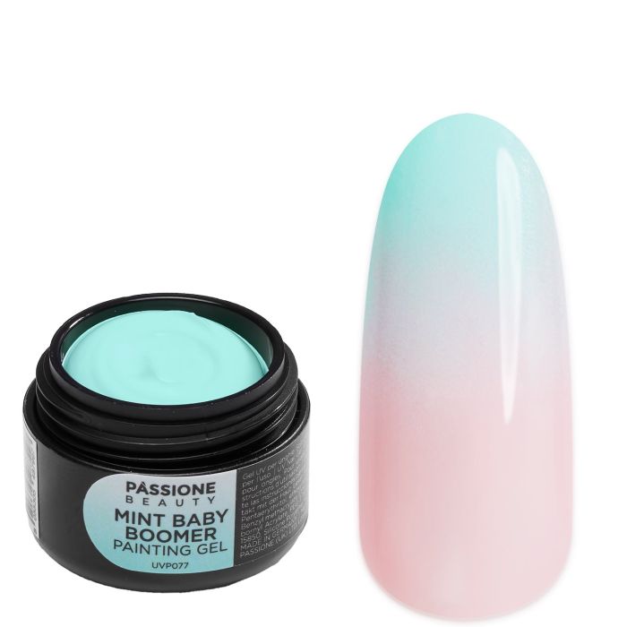 Mint Babyboomer UV Painting Gel