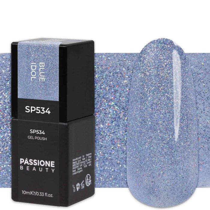 Gel Nail Polish SP534 Blue Idol