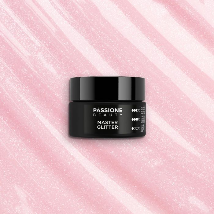 Master Glitter 15 ml - Self-Levelling Antique Pink Builder Gel With Micro-Glitter - detail 5