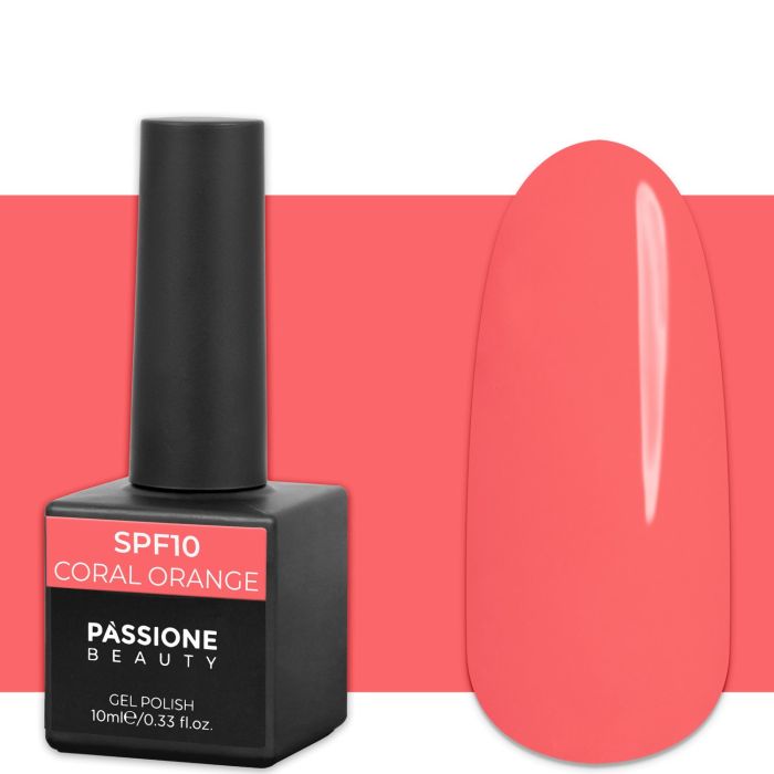 Esmalte Semipermanente EPF10 Coral Orange