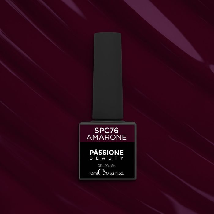 Vernis semi-permanent VSC76 Amarone - Vernis semi-permanent violet audacieux - détail 2