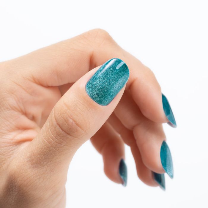 Esmalte semipermanente SP620 Peacock Velvet Cat’s Eyes detalle