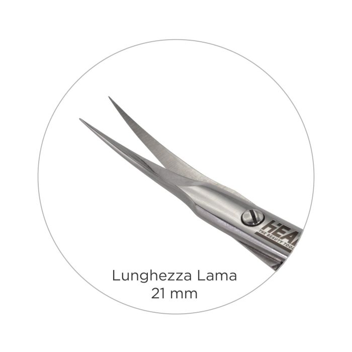 Ciseaux à cuticules Head - 21 mm détail