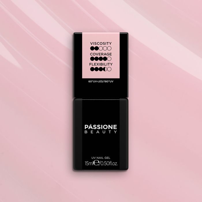 HD Base Rosy 15 ml - Base Rubber Semipermanente Rosa antiguo claro - detalle 3