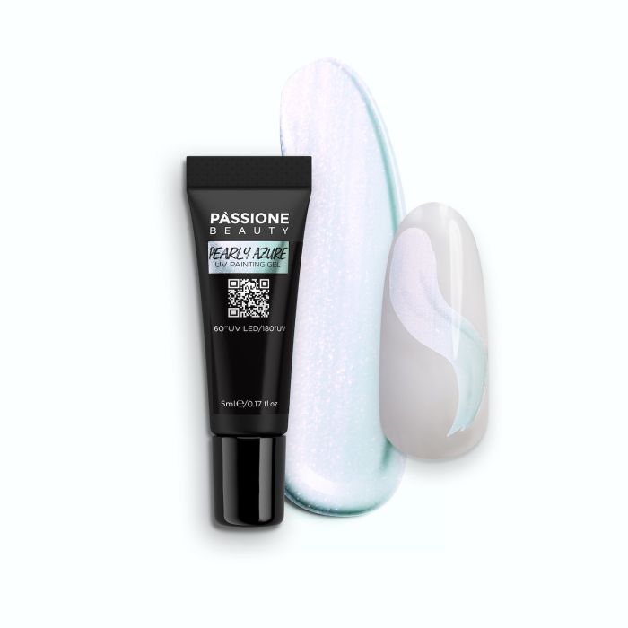 Pearly Azure UV Painting Gel