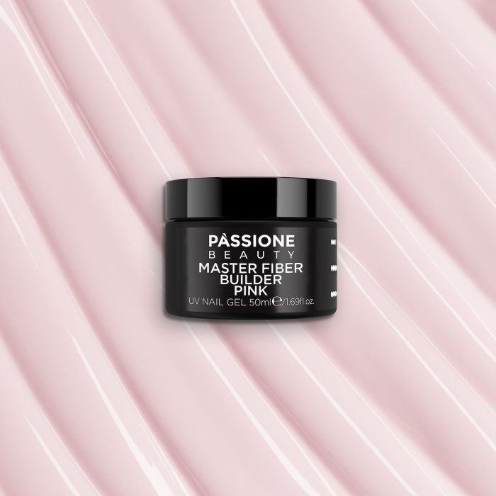 Master Fiber Builder Pink 50ml - Gel constructeur rose avec fibres de verre 50ml - détail 5