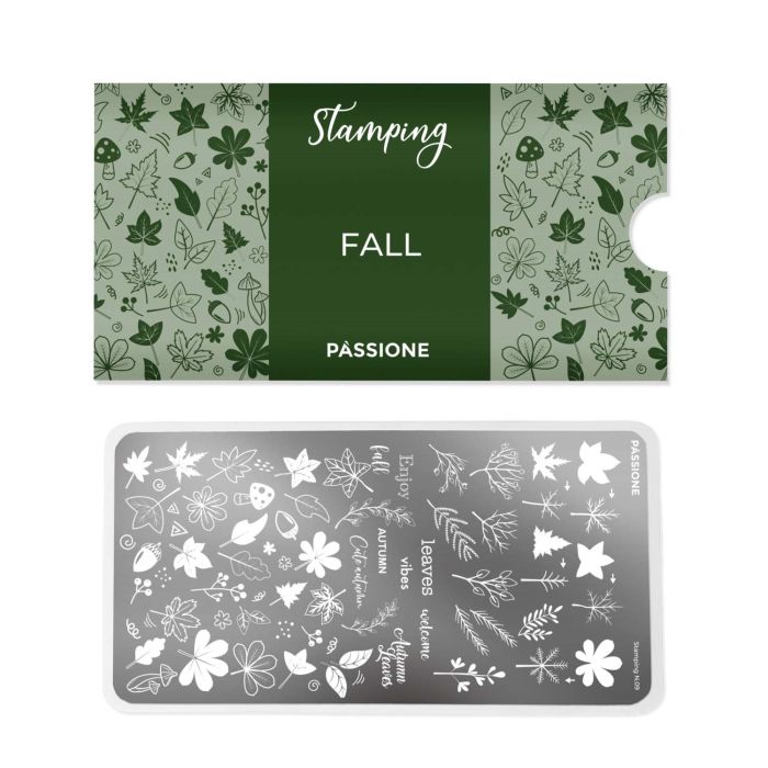 Fall - Stamping Plate detail