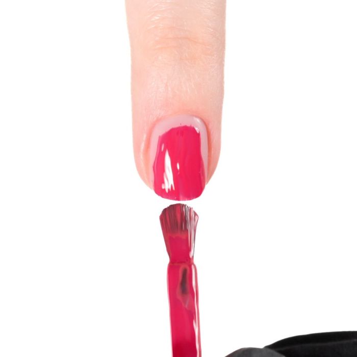 Aplicación de Esmalte Semipermanente SP563 Bougainvillea