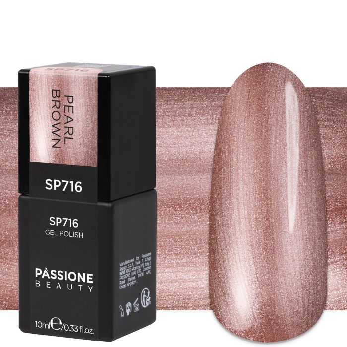 Esmalte semipermanente SP716 Pearl Brown