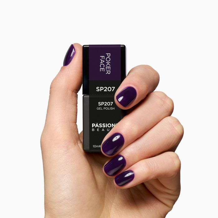 UV Nagellack NL207 Poker Face Detail