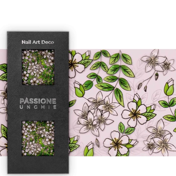 Jasmine Flowers - Transfer Foil