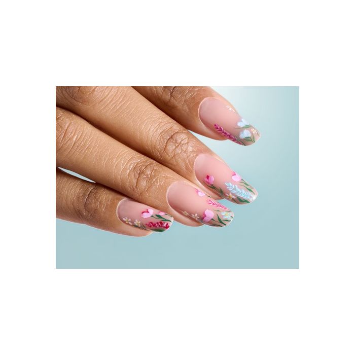 Ongles de printemps | Nail art en micropinture