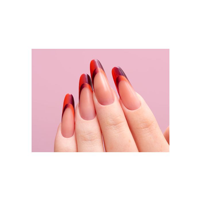 Gradient French Nails