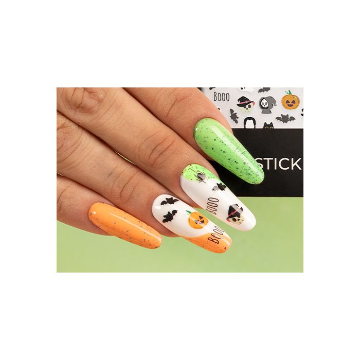 Manucure Halloween stickers