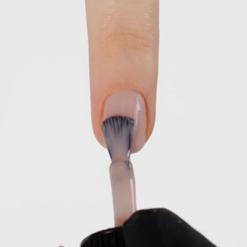 Application of Gel Nail Polish GP101 Natural 
