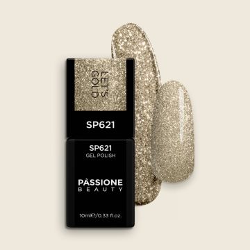 Gel Nail Polish SP621 Let’s Gold