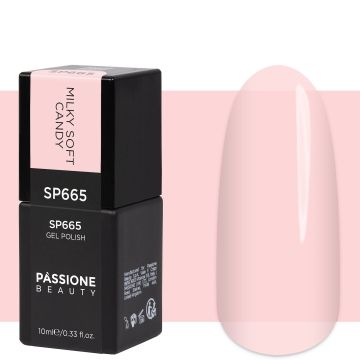 Gel Nail Polish SP665 Milky Soft Candy