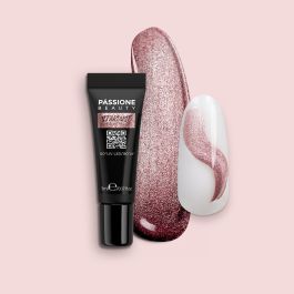 Gel Transfer Rinkaku Rosa Gel paint unghie rosa malva glitter | Passione Beauty