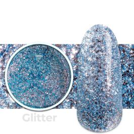 Glitter commestibili di Sprinklify BLU MARINO Polvere brillante