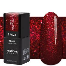 Gel Nail Polish SP623 Sparkling Red