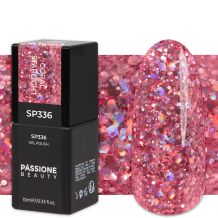 Gel Nail Polish SP336 Coral Starlight