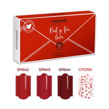 KIT vernis semi-permanents Red-y for Love