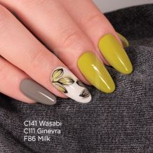 Gel Color F86 Milk