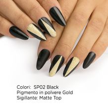 Colore semipermanente SP02 Black