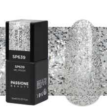 Gel Nail Polish SP639 Frozen Silver