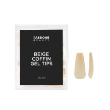 Capsules en gel Beige - Forme Ballerine  - 240 pièces