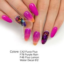 Gel color F78 Purple Rain