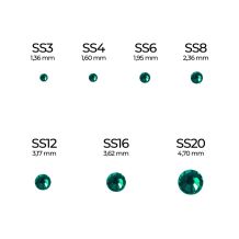 Emerald Rhinestones SS6