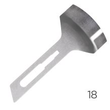 Lame Sgorbia 18 - Pack 12 pz
