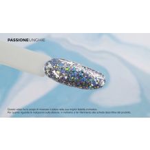 Gel Nail Polish SP332 Silver Starlight