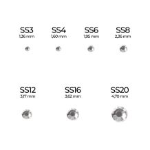 Crystal Rhinestones SS4